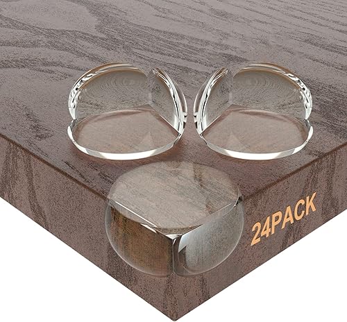Protector de esquina para bebé, paquete de 24 protectores L, protector de esquinas para muebles y parachoques de seguridad de bordes, parachoques y disponible en Yaxa Mexico