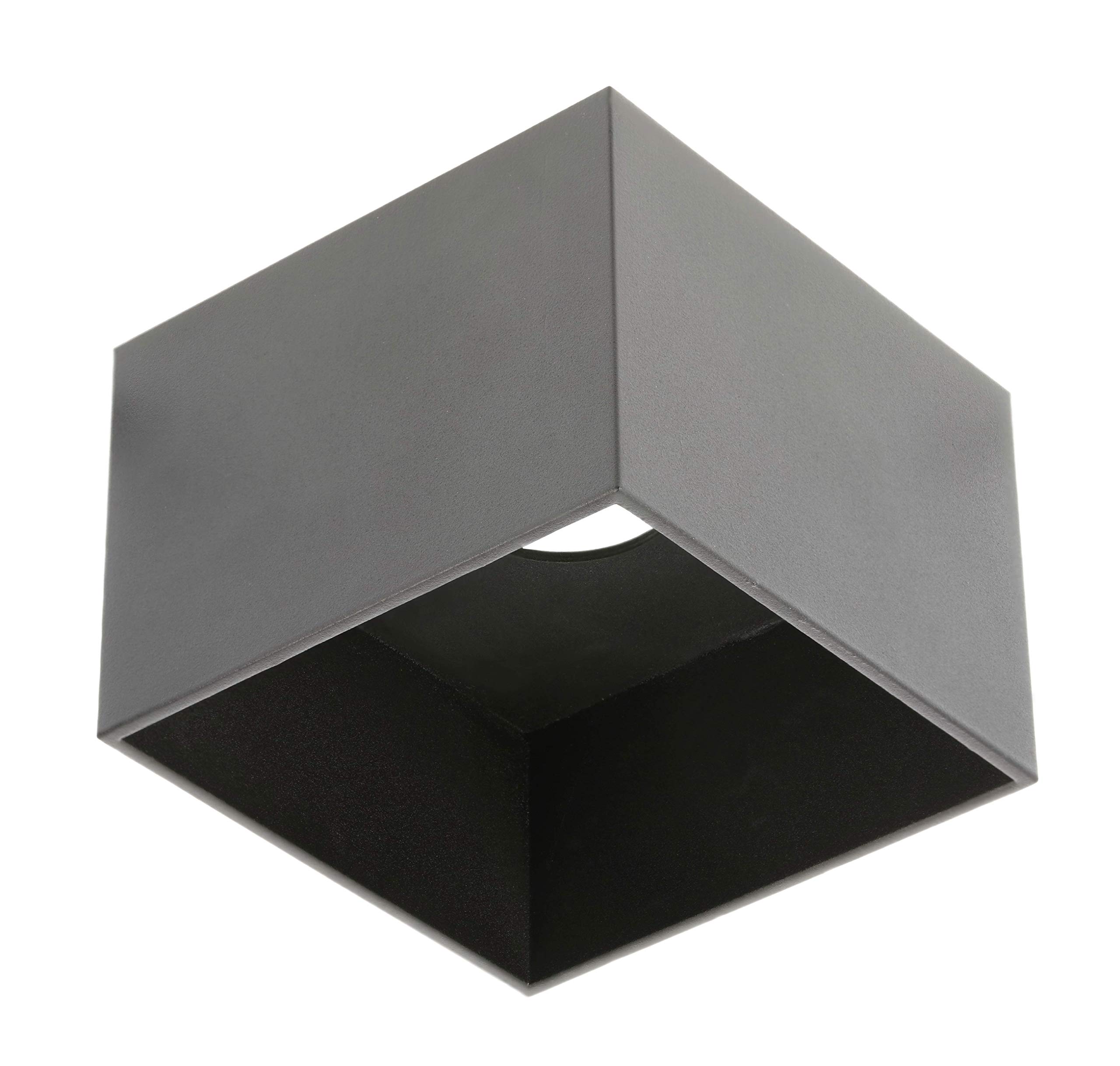 GTV lighting Sakura Sakura Ceiling Light Aluminium 120 x 85 IP20 ES111 GU10 Square Black
