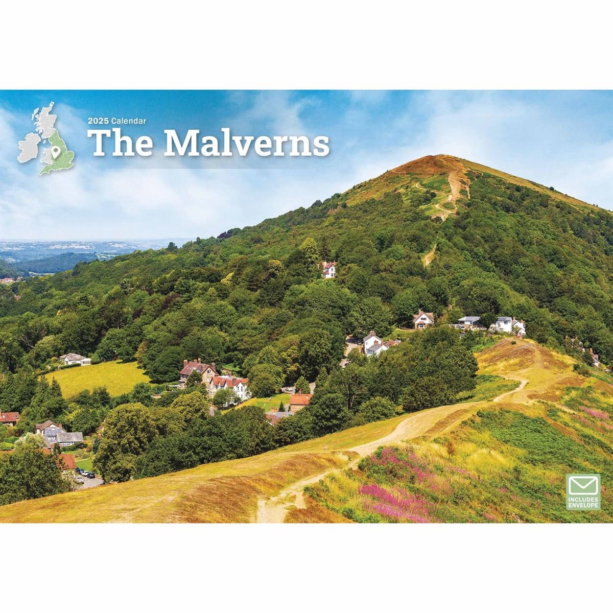 Carousel Calendars The Malverns A4 Calendar 2025 (PFP)