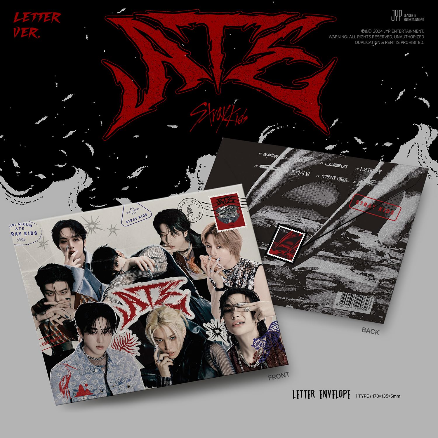 ATE [Letter Ver.] + 5 Extra Photocards
