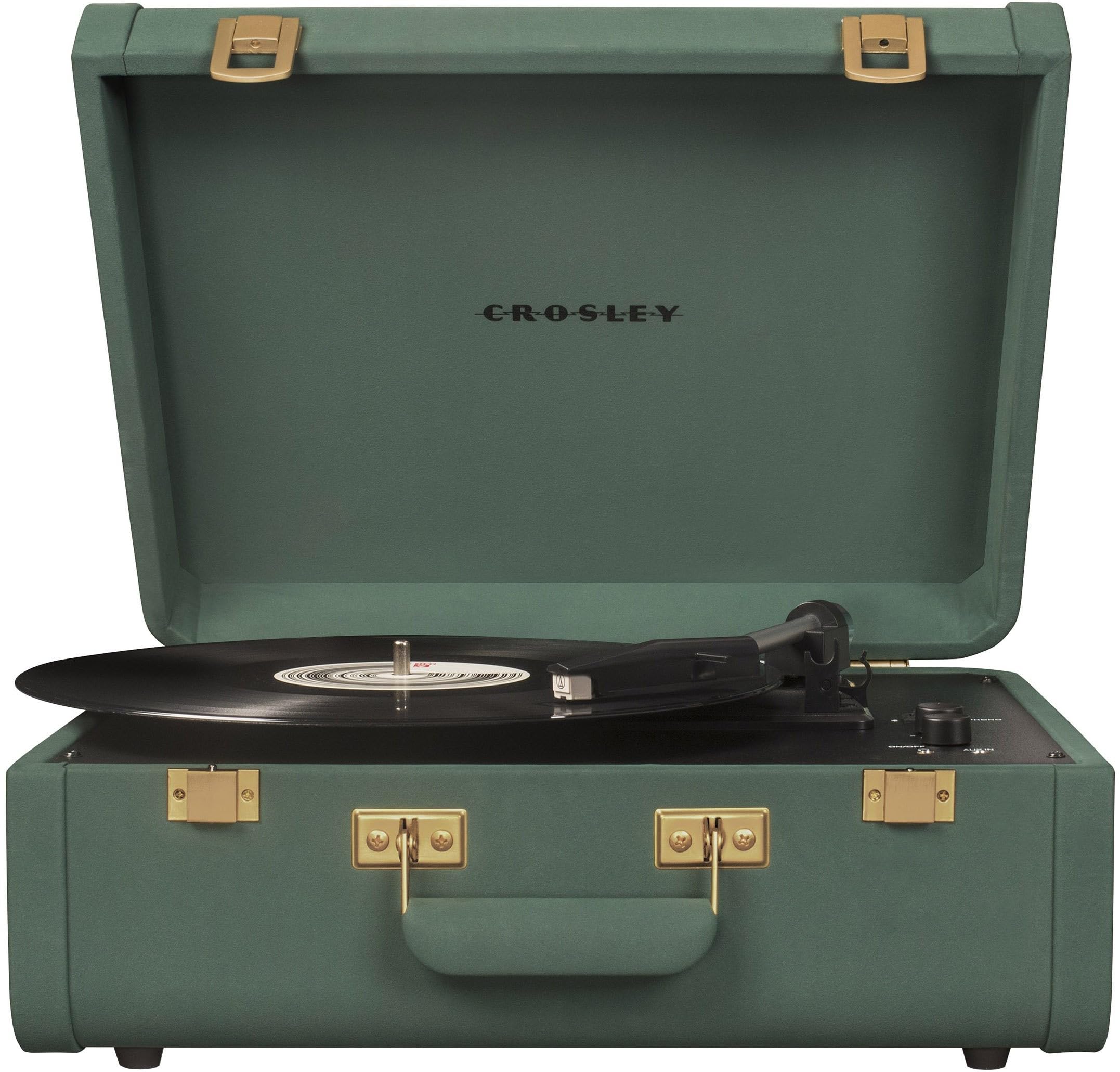 CrosleyPortfolio Portable Bluetooth Quetzal Suitcase Turntable