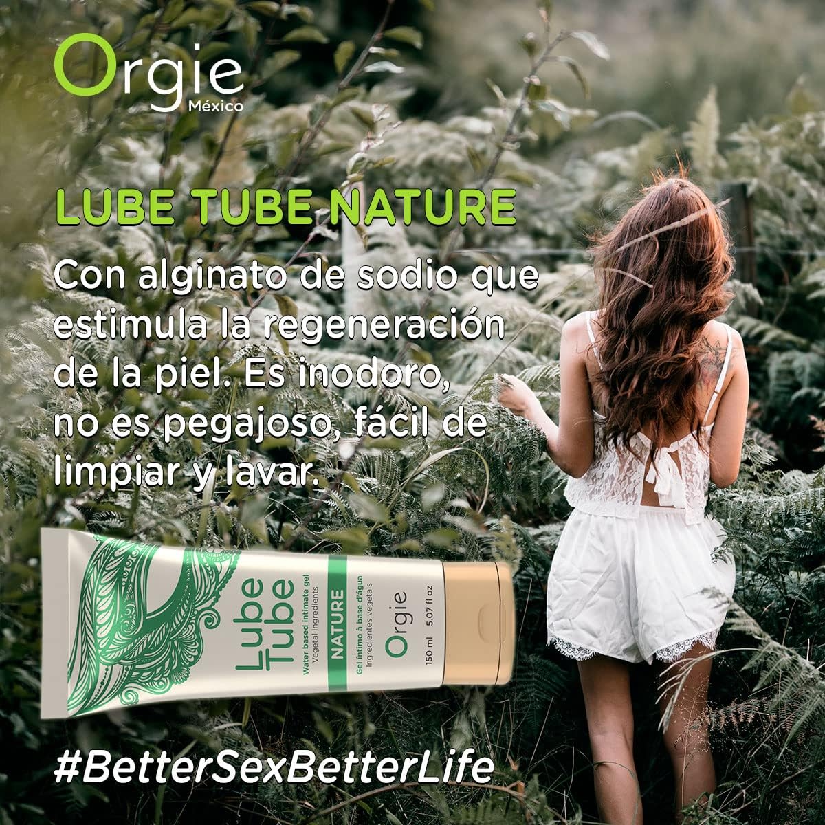 Orgie Orgie Lube Tube Nature 100 g : Amazon.es: Salud y ...