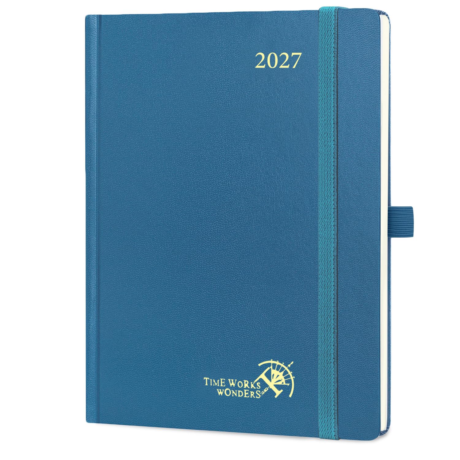 POPRUN 2027 Diary A5 Week to View β Hardback, Vertical Weekly Planner