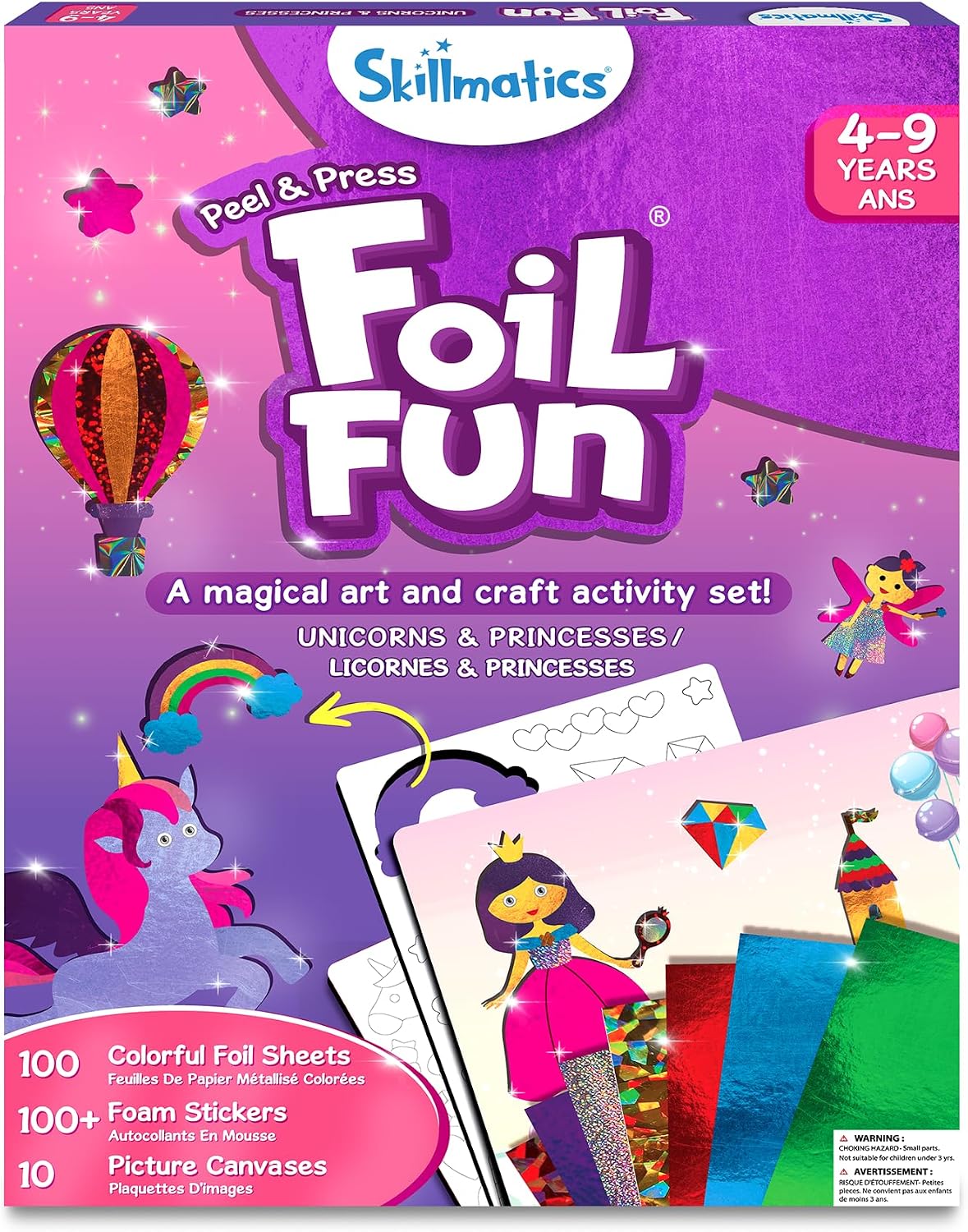 Honest review of Skillmatics Foil Fun Unicorns & Princesses, Foil Art & Craft, Gift for Kids