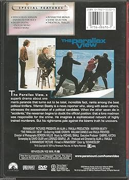 Amazon.com: The Parallax View : Warren Beatty, Paula