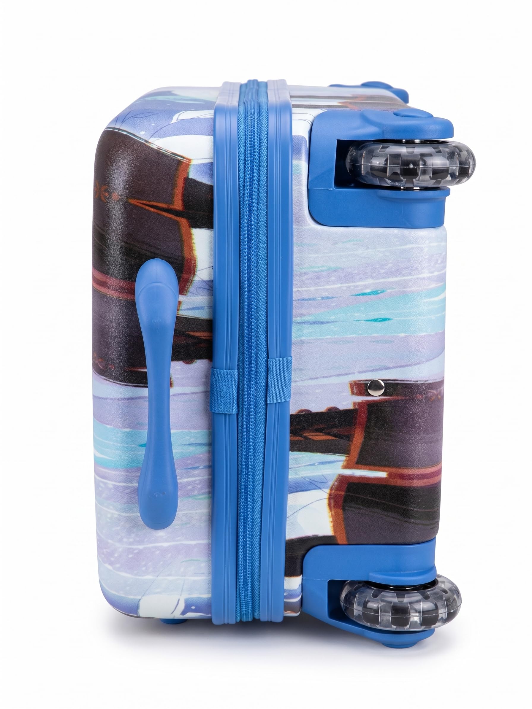 Trolley Rigido Frozen Anna Olaf, Valigia da Viaggio Disney per Bambini, Bagaglio a Mano Resistente e Leggero in ABS con Manico Telescopico Regolabile e 2 Ruote 23L, 42x19,5x29 cm, Multicolor