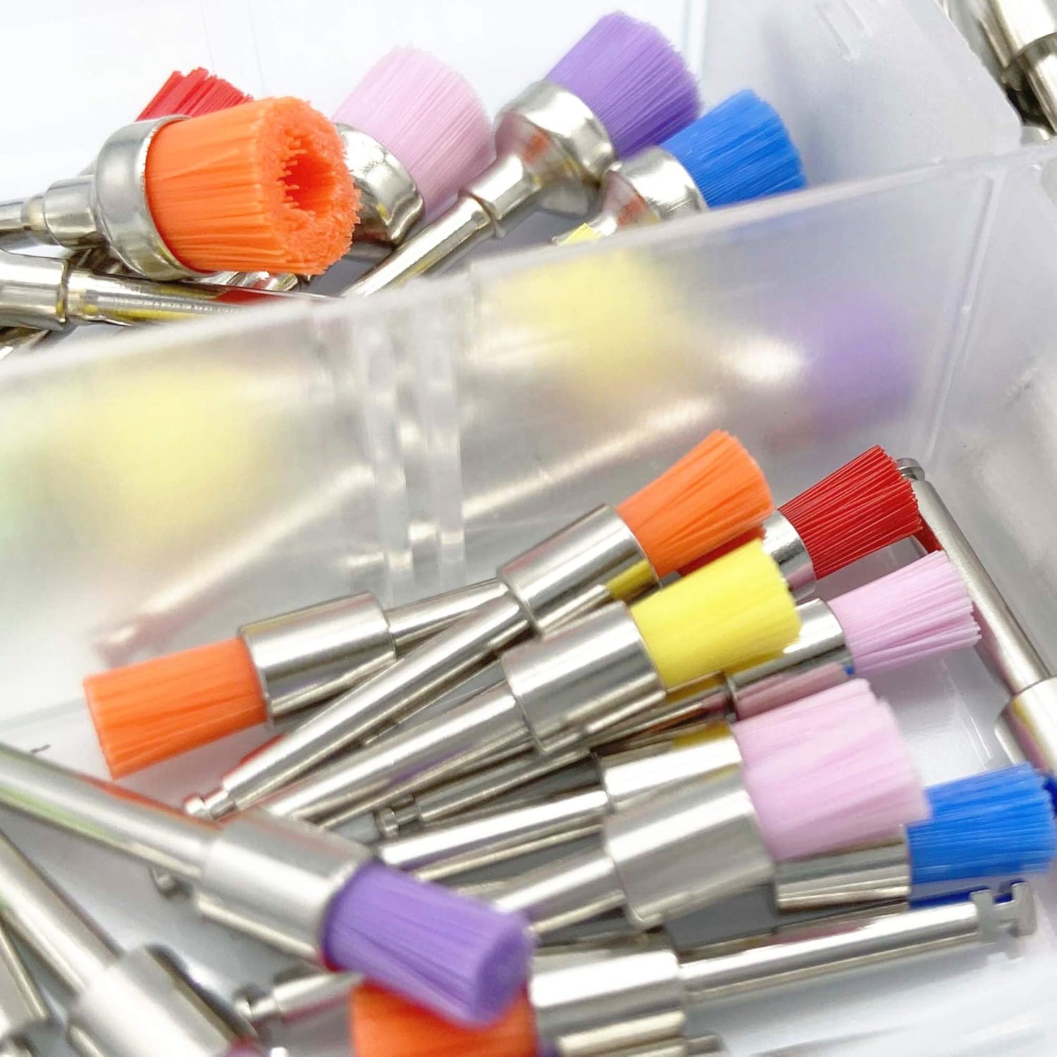 100pcs Nylon Polishing Brush and Cups : Industrial & Scientific