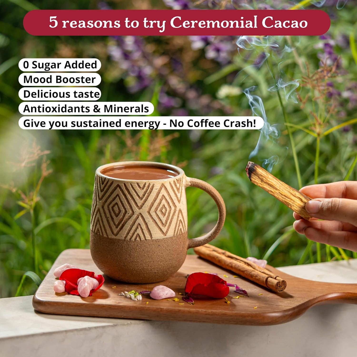 Ceremonial Grade Cacao | e | Dairy & Vegan |