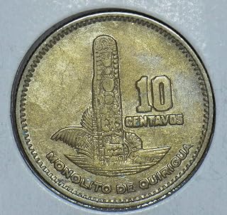 Collectible Coin Guatemala 1957 10 Centavos 190728