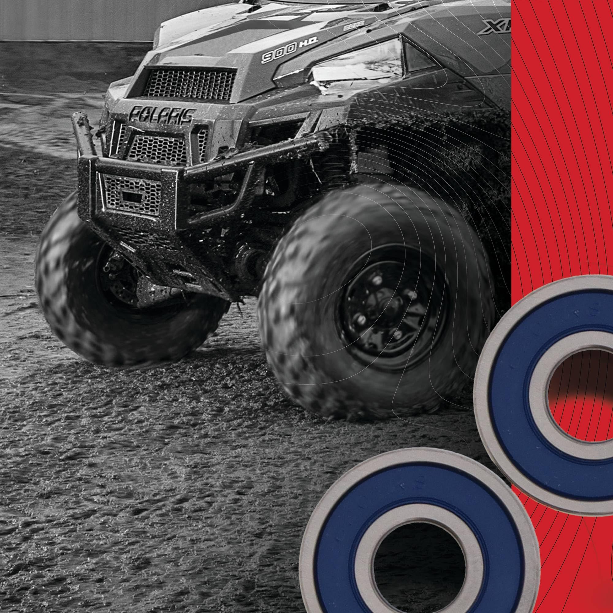 Amazon.com: All Balls Wheel Bearing Kit Compatible with 2017