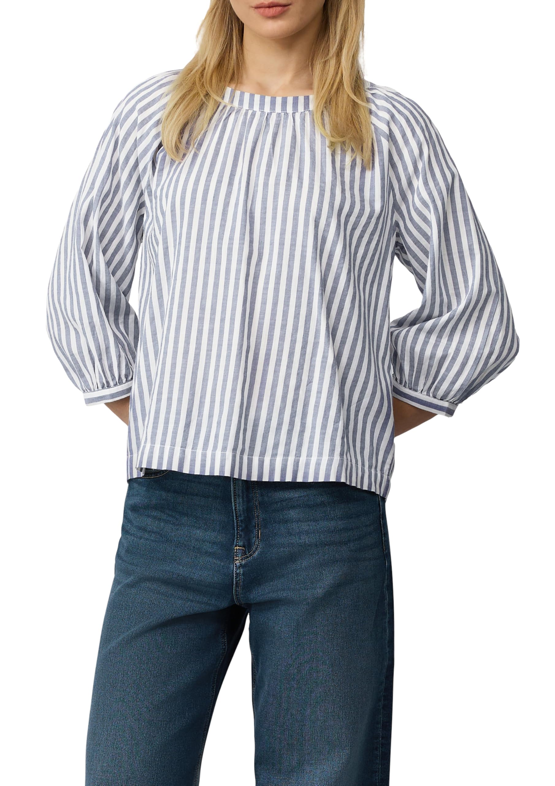 s.Oliver Stripes Carmen Blouse, 55G7, 12