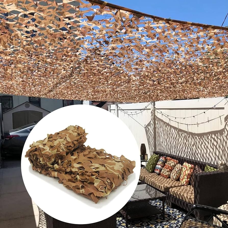 Amazon.com: Desert Camo Netting Shade Net Mesh 2x3m 2x4m