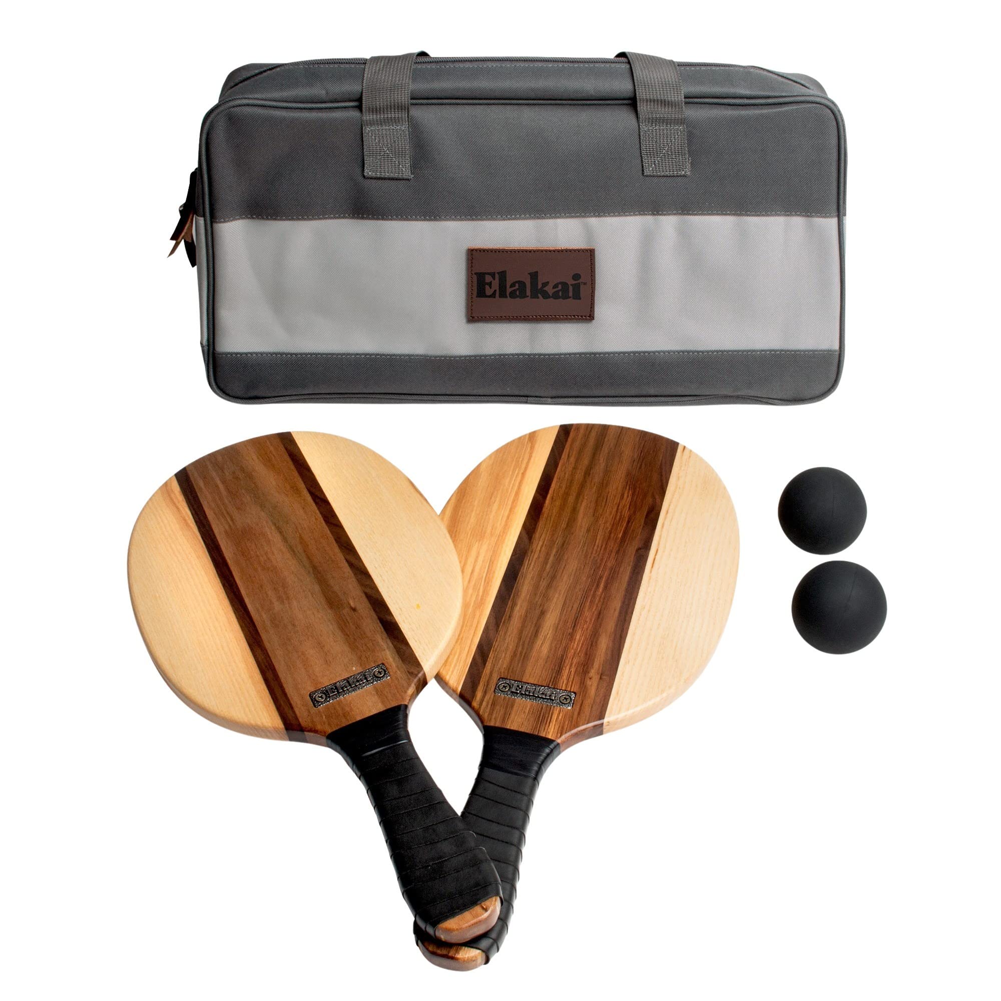 Elakai Outdoor Games for Adults and Family Premium Carry Bag Included Paddle Ball Set