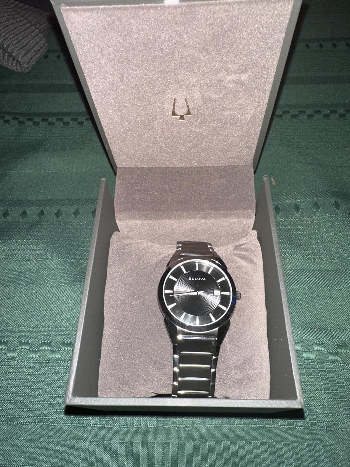 Bulova Men's 3-Hand Calendar Date Quartz Watch, Italy