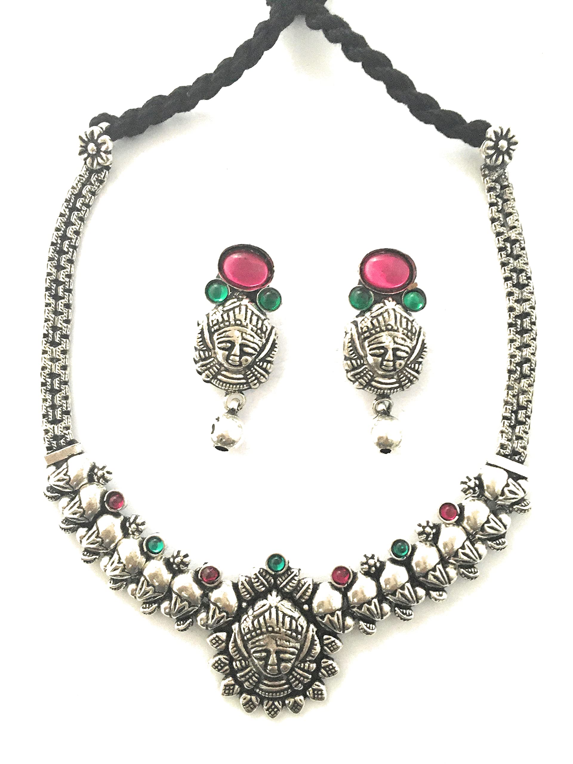 See full amazon price history chart for Sasitrends Oxidized Jewellery German Silver Necklace Set for Women and Girls Sasitrends Oxidized Jewellery German Silver Necklace Set for Women and Girls (B0B64H3C47) Amazon Price History, Amazon Price Tracker