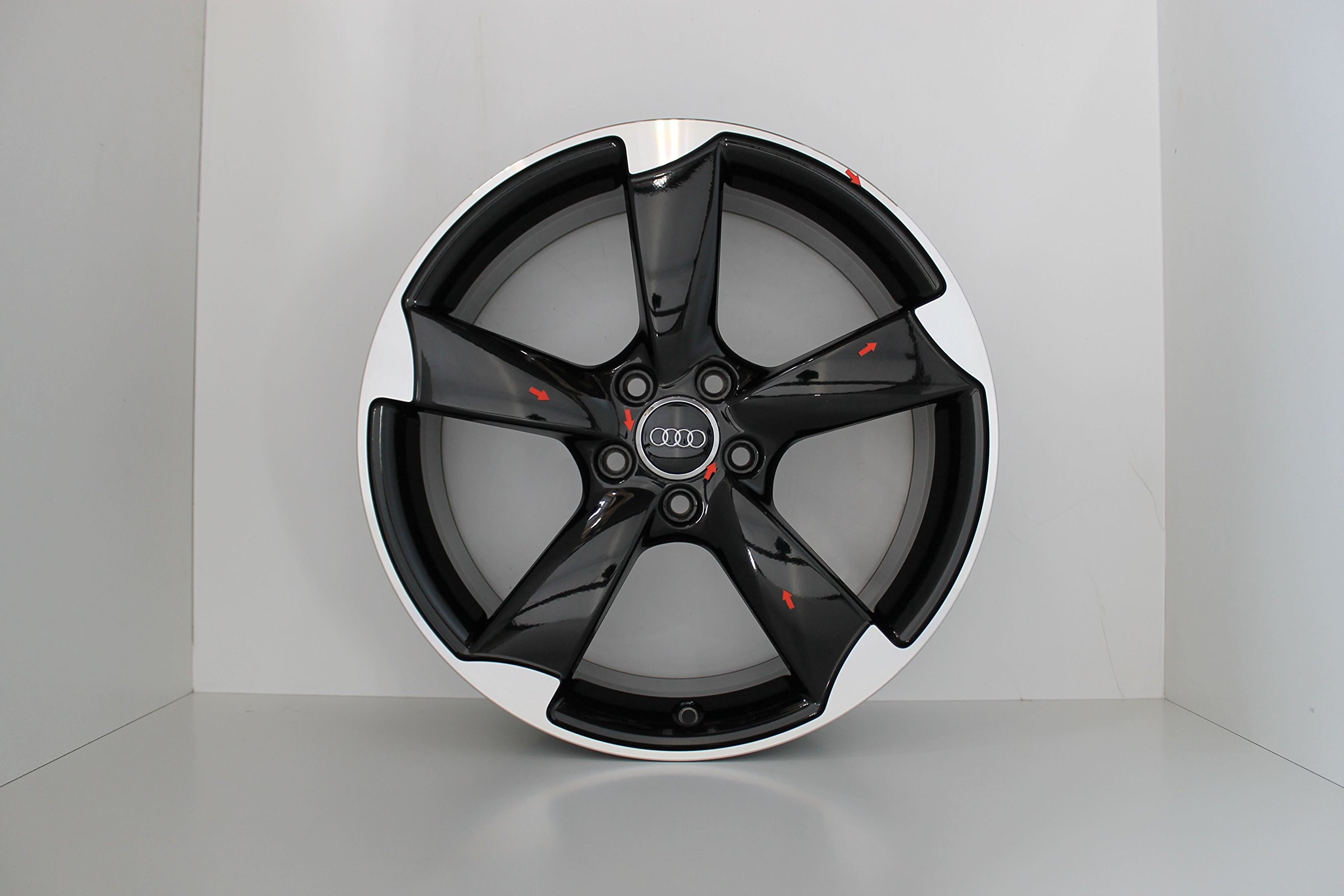 Original Audi A3 S3 8P RS3 rim set 8P0601025DA/CP Rotor 19 inch