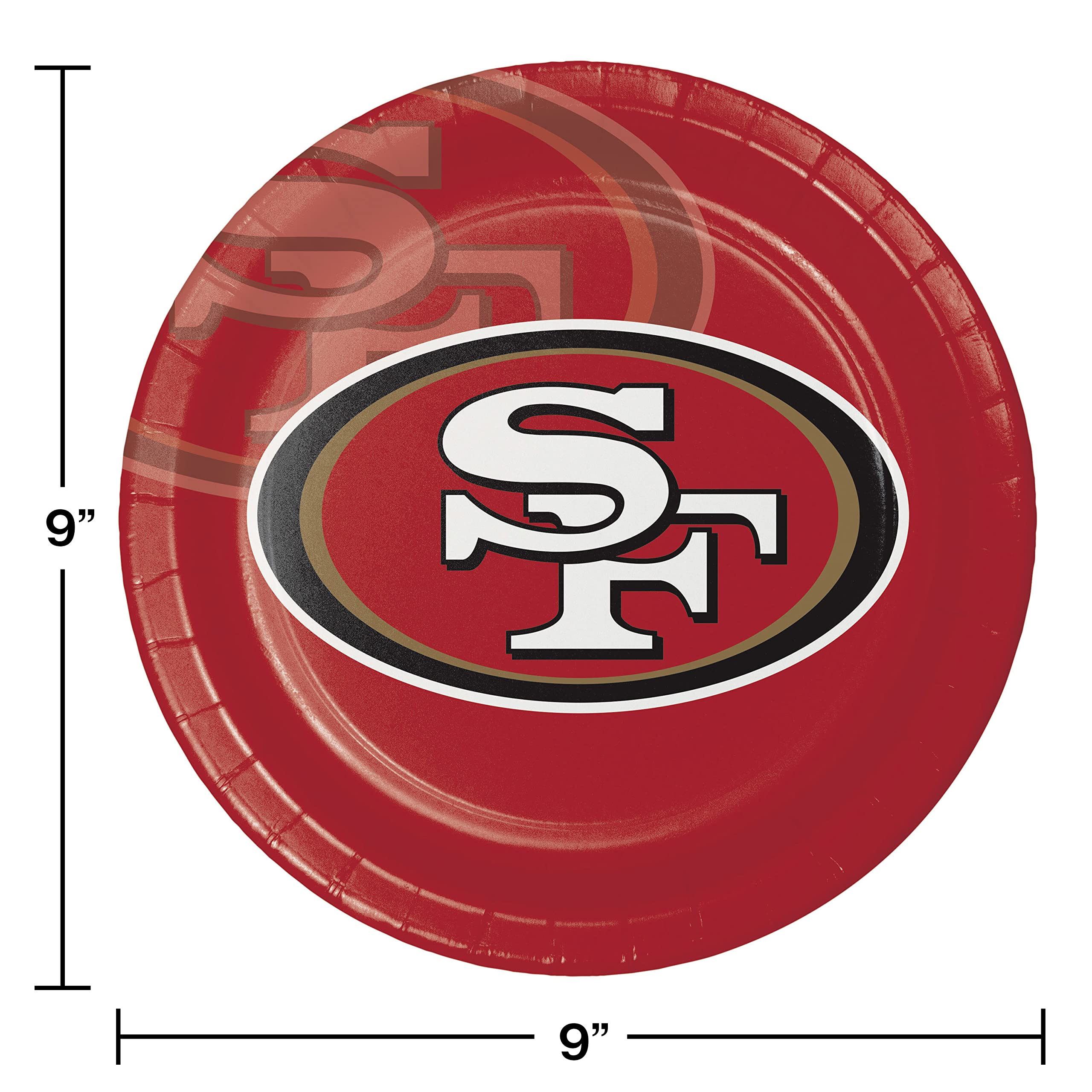Tasse San Francisco 49ers Vintage - 16 Oz - Céramique Rouge - Officielle NFL - Occasion