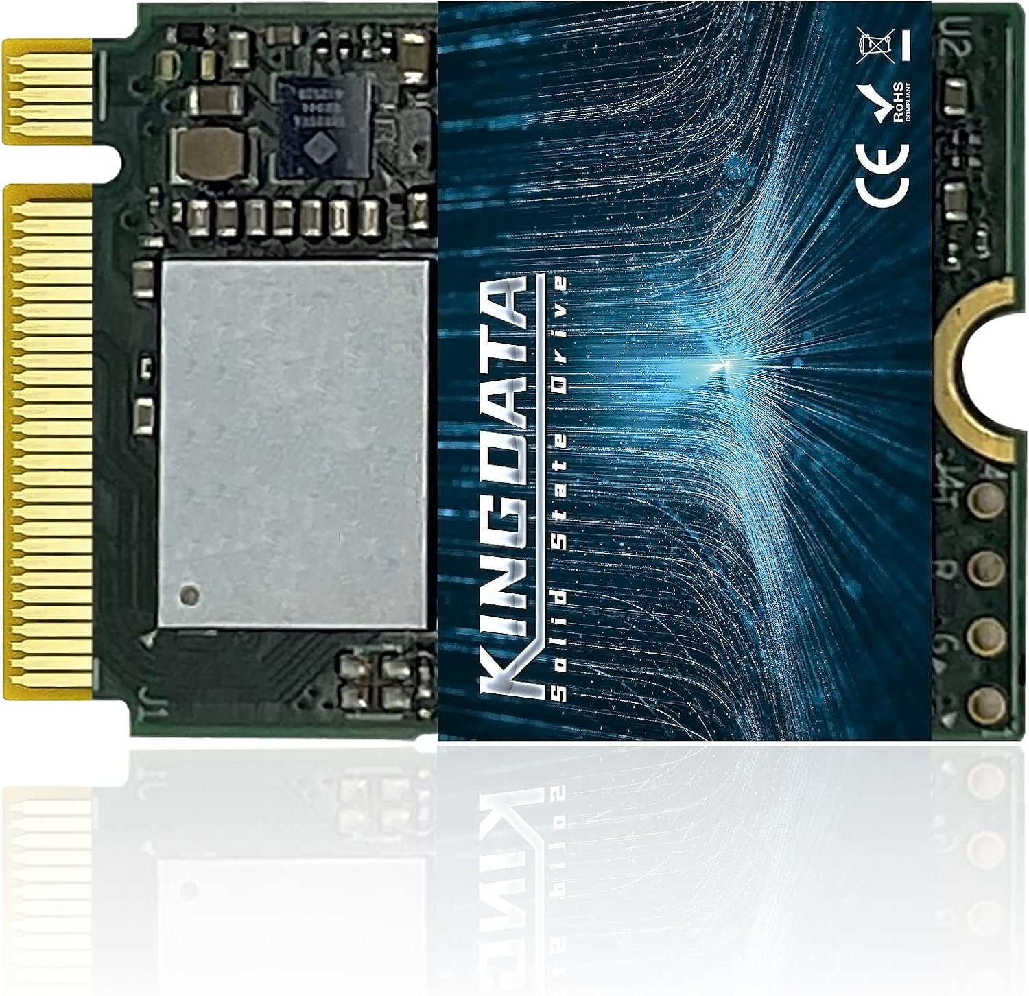 SSD 512 Go M.2 2230 NVMe PCIe Gen 3.0X4 S SHARKSPEED Disque SSD interne compatible avec Steam Deck, Microsoft Surface Pro, Ultrabook, ordinateur portable, PC de bureau (M.2 2230 PCIe, 512 Go