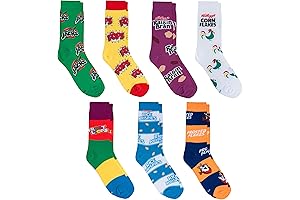 Fun Cereal Snack Time Kit Kat Cotton Socks