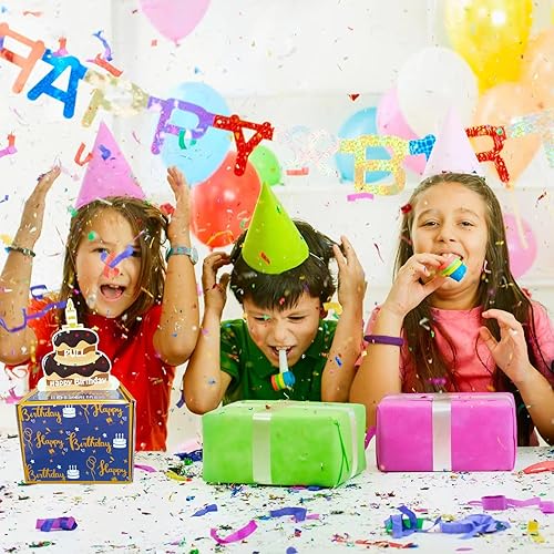 Miniatura 7 de Caja de dinero de feliz cumpleaños para tirador de regalo en efectivo, caja de dinero de regalo en efectivo, juego de caja de regalo en efectivo de