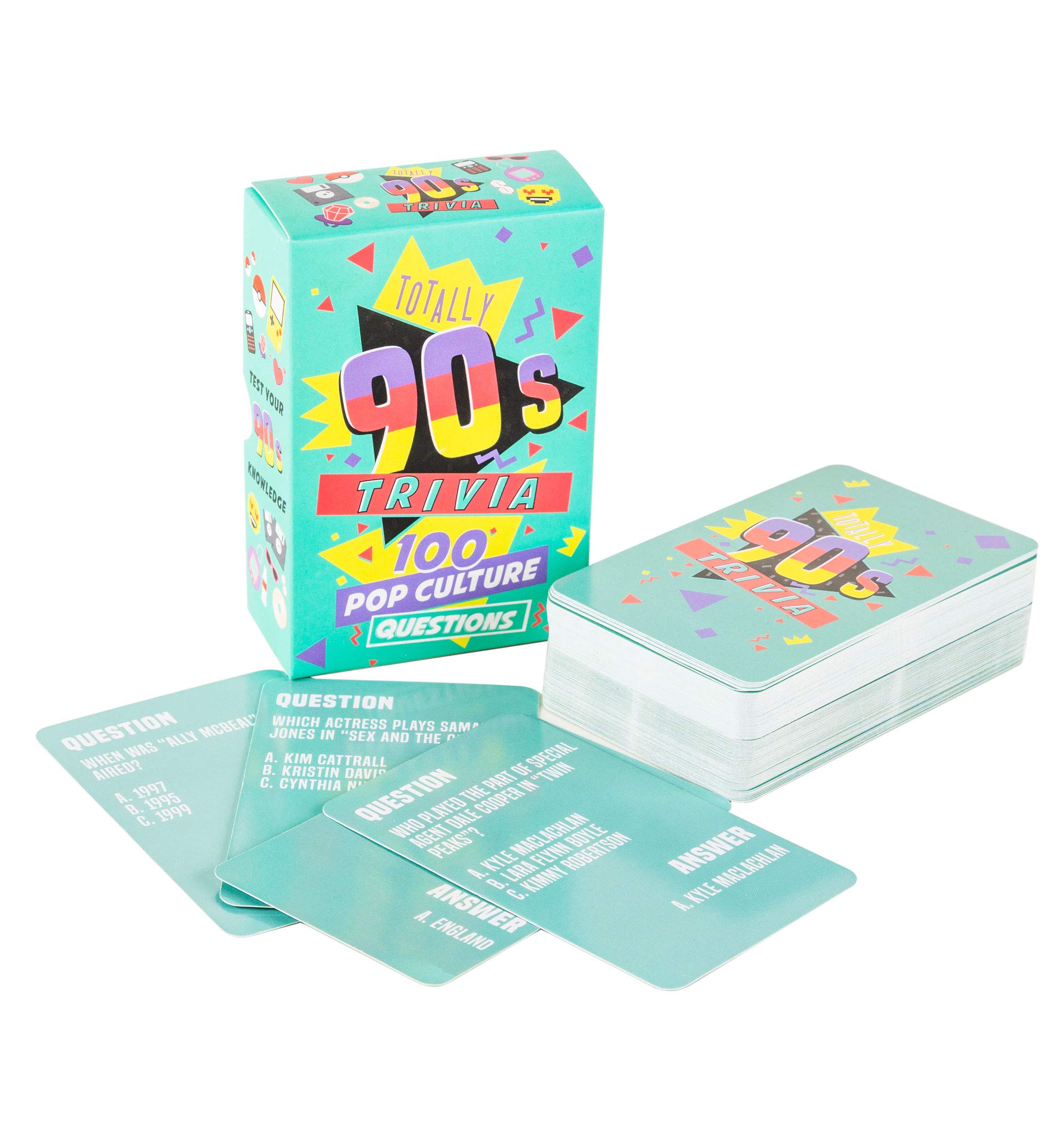 Gioco Da Tavolo Totally 90s – Quiz E Sfide Nostalgiche Per Serate Tra Amici E Famiglia - 5