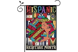 Celebrate Hispanic Heritage Pride with Our Enchanting Garden Flag