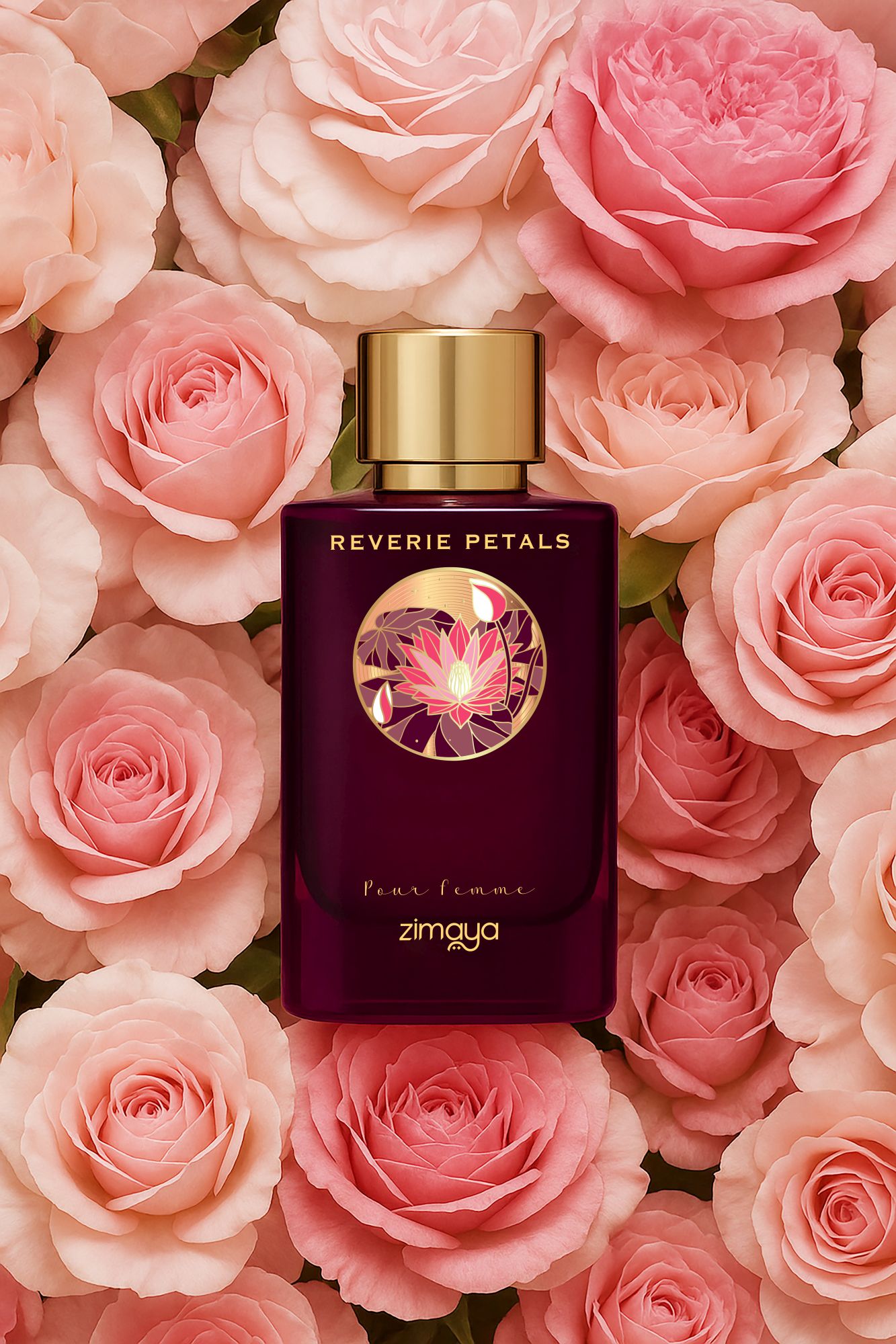 Amazon.com : zimaya Reverie Petals Pour Femme Eau De Parfum, 3.4