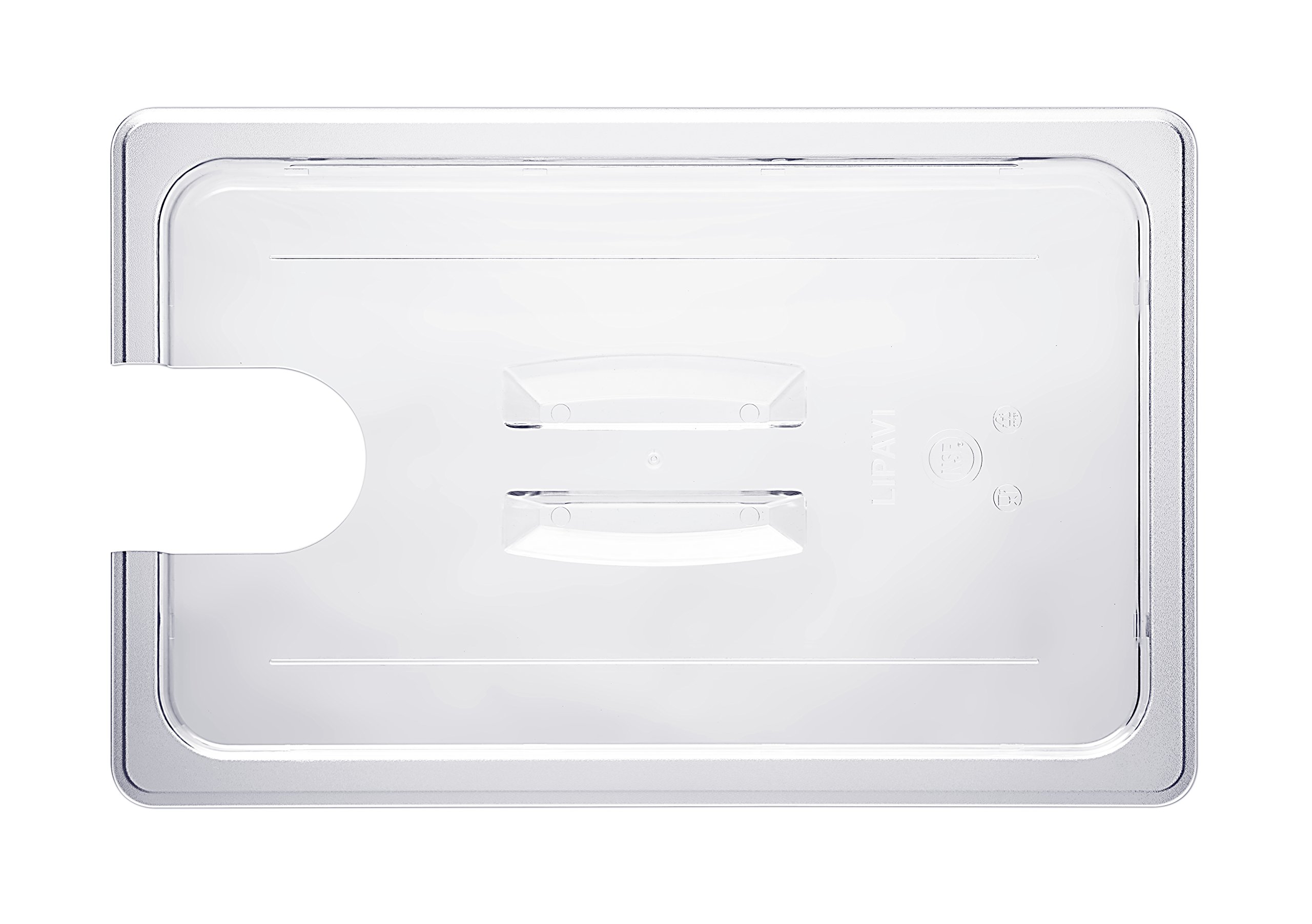 LIPAVI C20L-SMTFA Lid for LIPAVI C20 Sous Vide Container, with precision cut-out for the TFA Sousmatic
