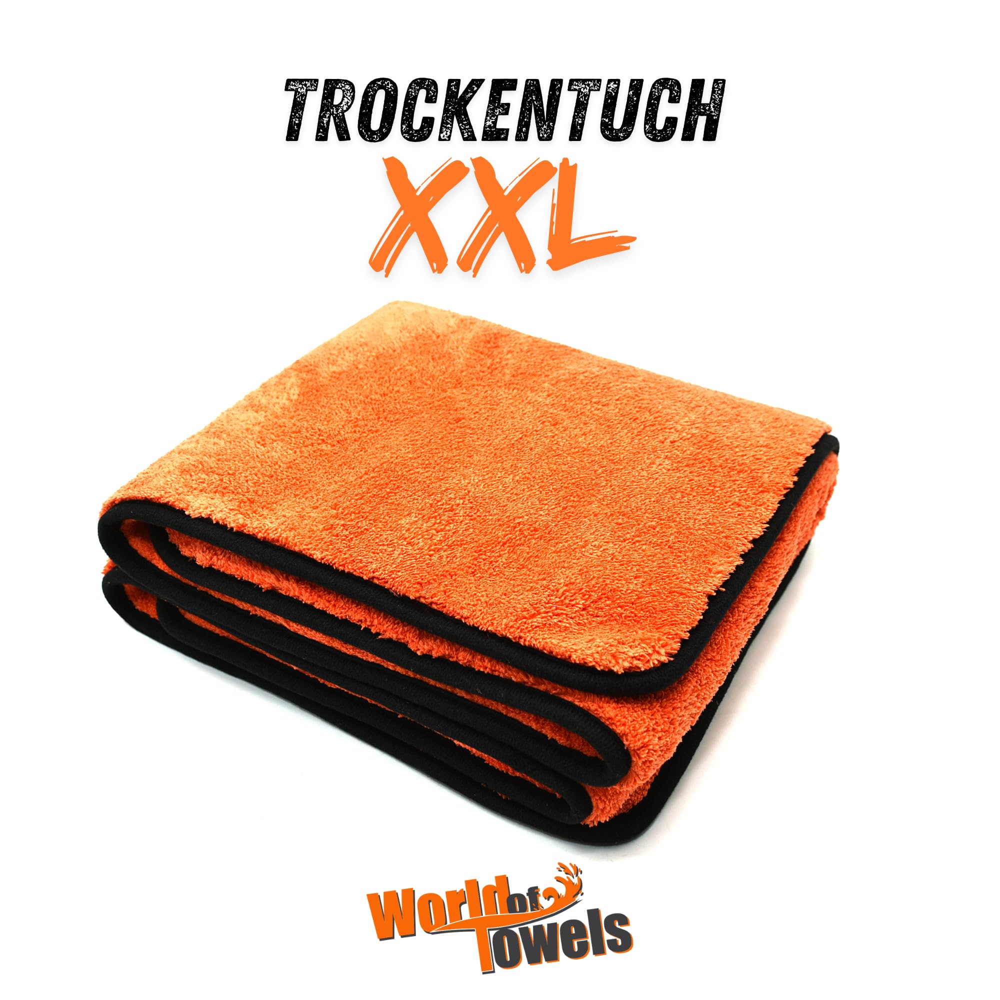 Auto Trockentuch Mikrofaser bis 1400 GSM – fusselfrei streifenfrei – Mikrofasertuch Auto trocknen ohne Kratzer – Auto Detailing Tuch – 60x40-60x80-90x60 cm (4, 60 x 80)