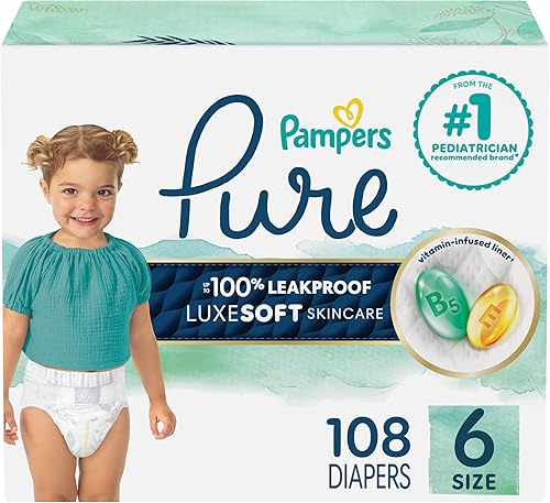 Vista 141 de Pampers Pure Protection - Pañales prémium desechables e hipoalergénicos para bebé, talla 3, 66