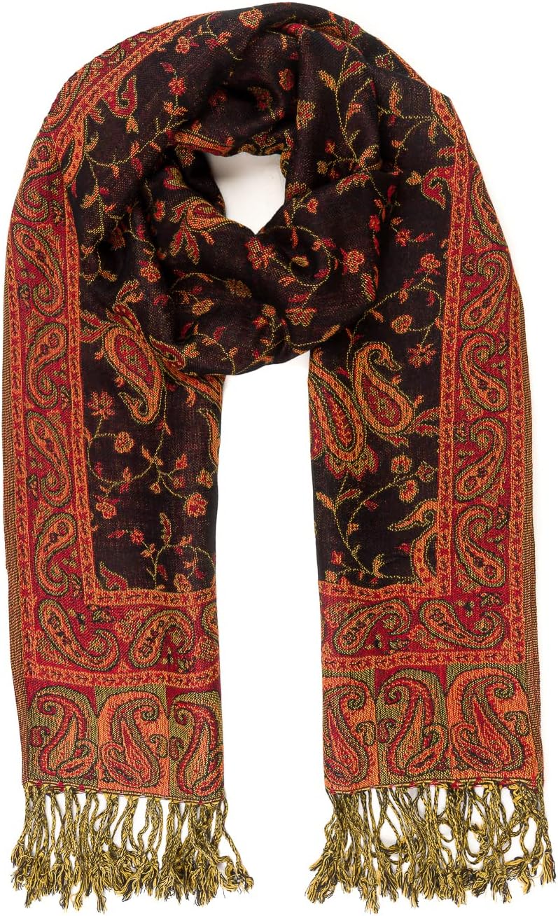 Pañuelos Paisley Mujer Fular Mujer Pashmina Estampado | Chal Versátil Poliéster - Para Bodas Y Casual Fulares Para Mujer