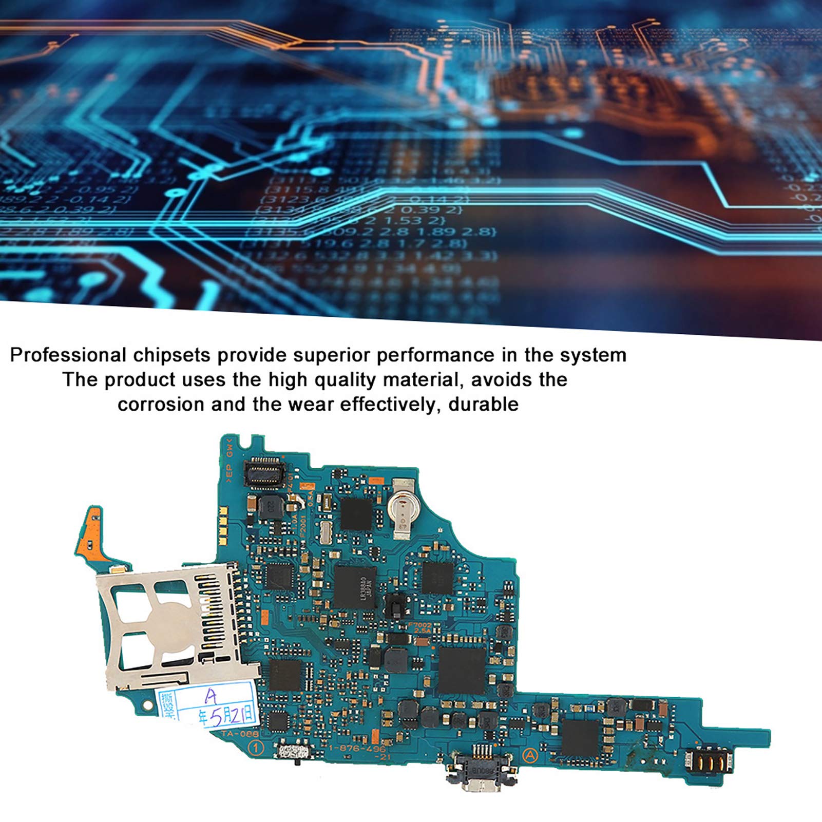 Cuifati Carte mère de réparation de Console Portable remplacer pour Carte mère de réparation de Console PCB pour 2000 avec Tournevis