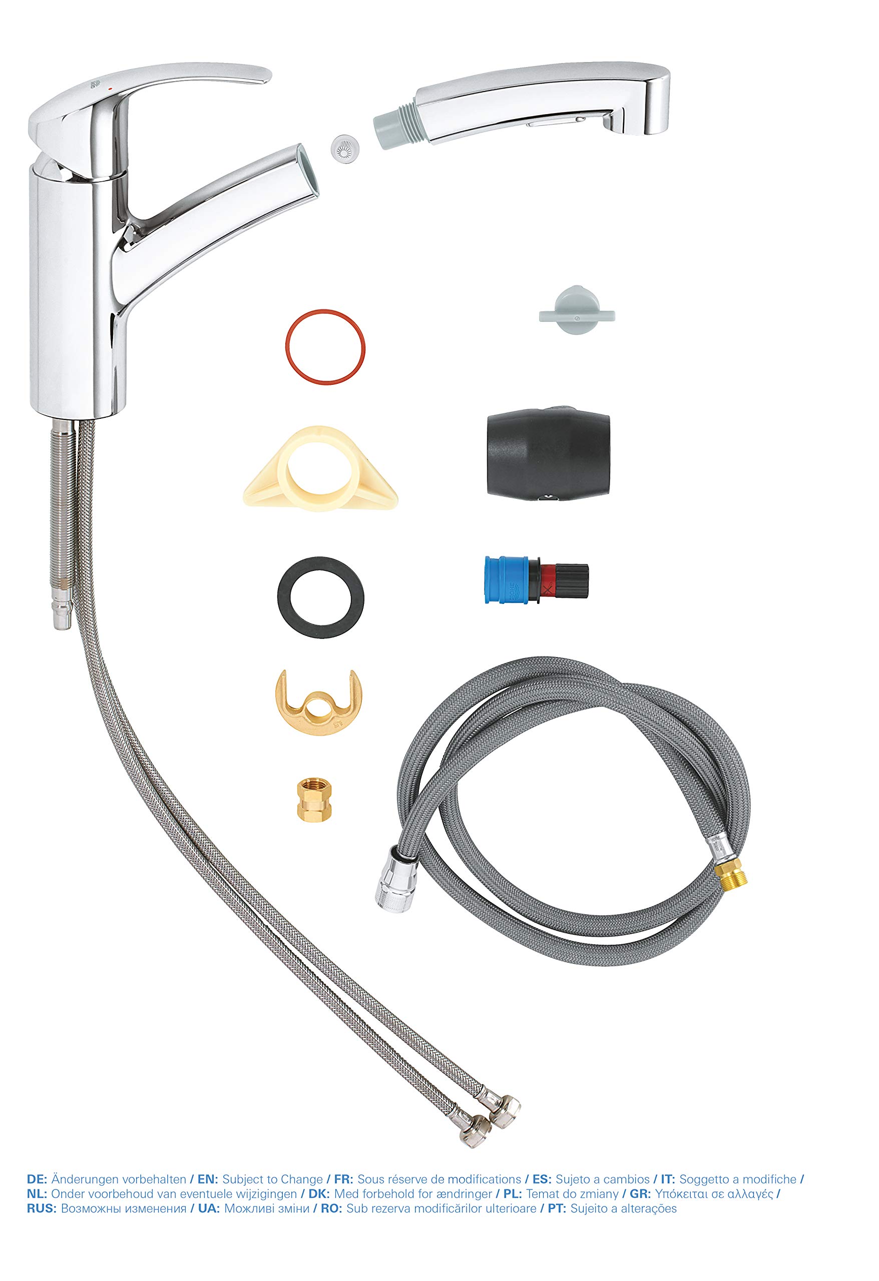 GROHE Mitigeur monocommande Evier Eurosmart 30305000