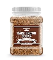 Vista 1 de Unpretentious Azúcar moreno oscuro, ideal para hornear, rico sabor a caramelo, edulcorante (1.8 libras)