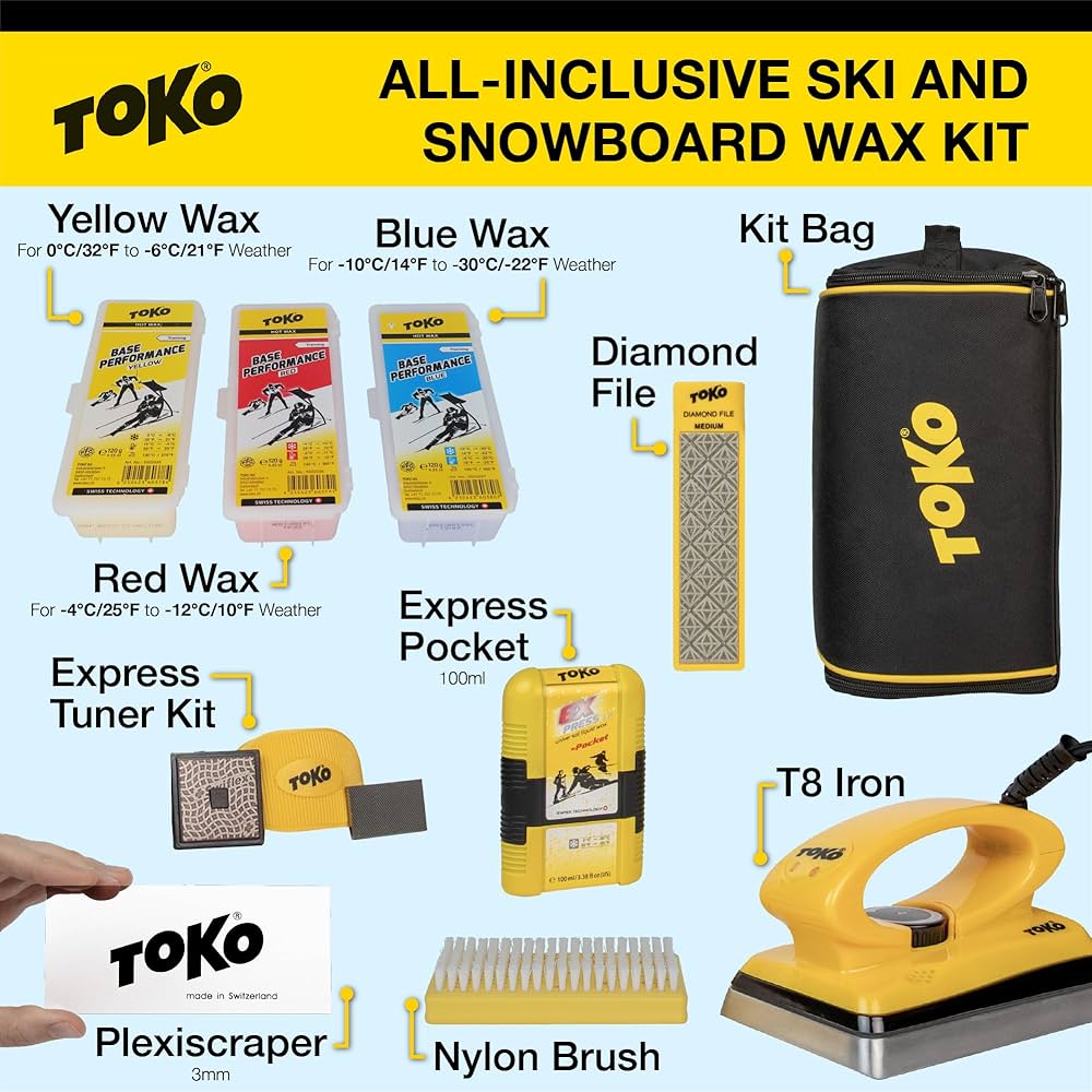 スノーボード メンテナンス用 ワックスセット TOKO Amazon | TOKO(トコ) スキー スノーボード メンテナンス用