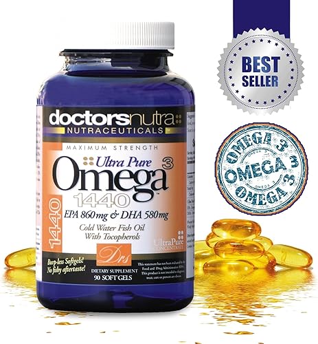 Miniatura 4 de Aceite de pescado natural capturado silvestre concentrado ultra puro de máxima resistencia, aceite sostenible Omega 3 DPA-EPA-DHA Suplemento de