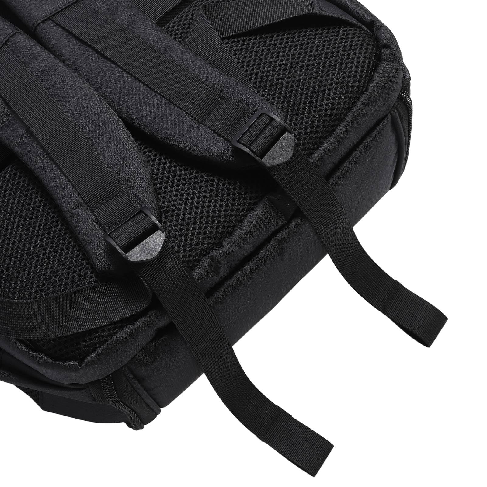 Estuche de Transporte para Cámara, Bolso de Hombro Ligero e Impermeable para Fotografía Al Aire Libre, Compartimento para Portátil de 15,6" para Viajeros (Negro)