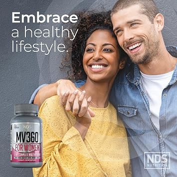 FitLife Brands Women's MV360 5-in-1 Complete Multivitamin - 60 Tablets