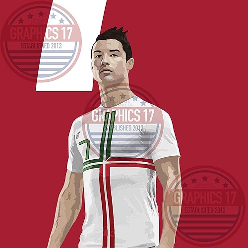 Miniatura 4 de Póster Cristiano Ronaldo - Portugal Art