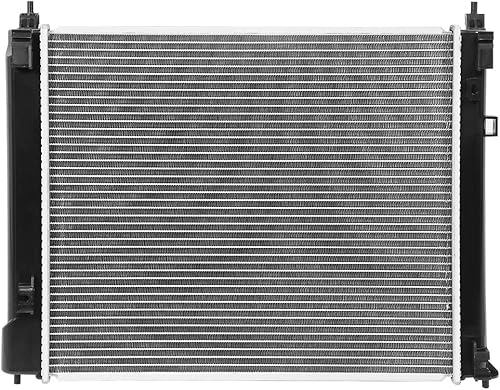 Miniatura 5 de DNA Motoring OEM-RA-13303 Reemplazo de radiador de enfriamiento de aluminio de ajuste directo de estilo de fábrica compatible con 12-19 marzoVersa,