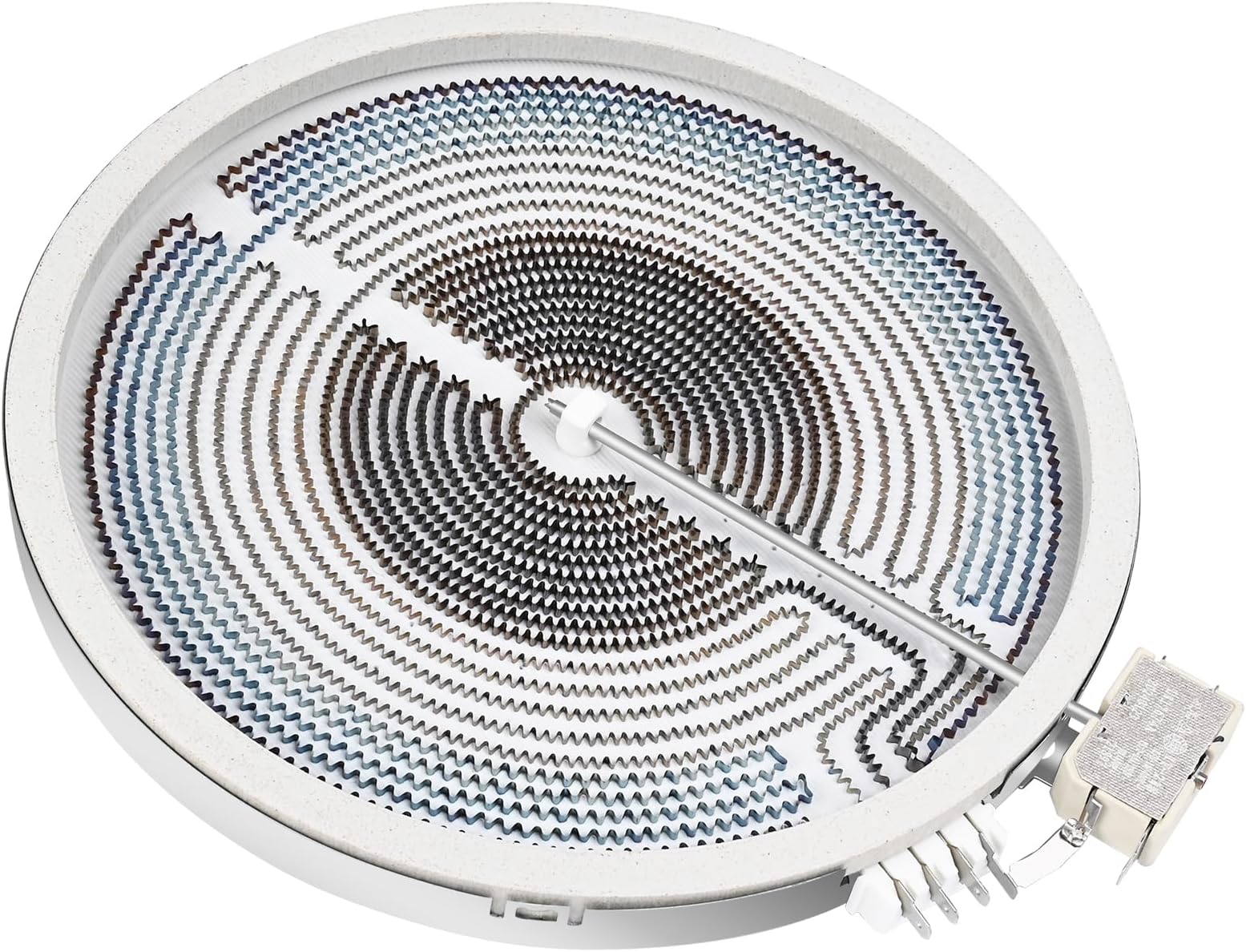 Upgraded WB30T10155 12in Triple Radiant Surface Element Intended for GE Electric Stove, WB30T10155 Element Haliant 12 Trpl Replaces AP5791281 PS8754838, Fits for GE CES CEP PB9 PCB PS9 PSS JB8 Series.