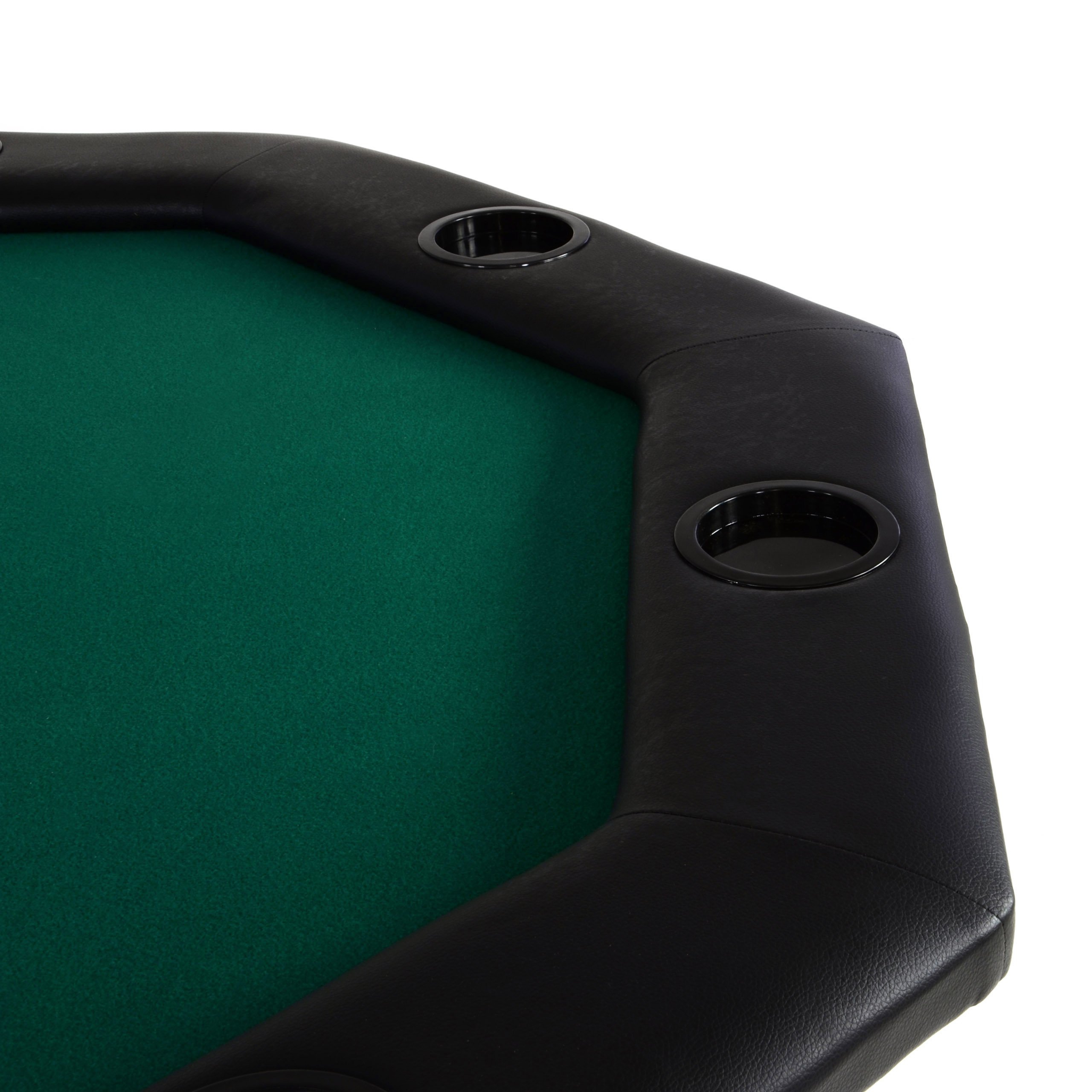 Nexos Trading Profi Casino Pokertisch klappbar 8-eckig 120 x 120 cm Höhe 76 cm
