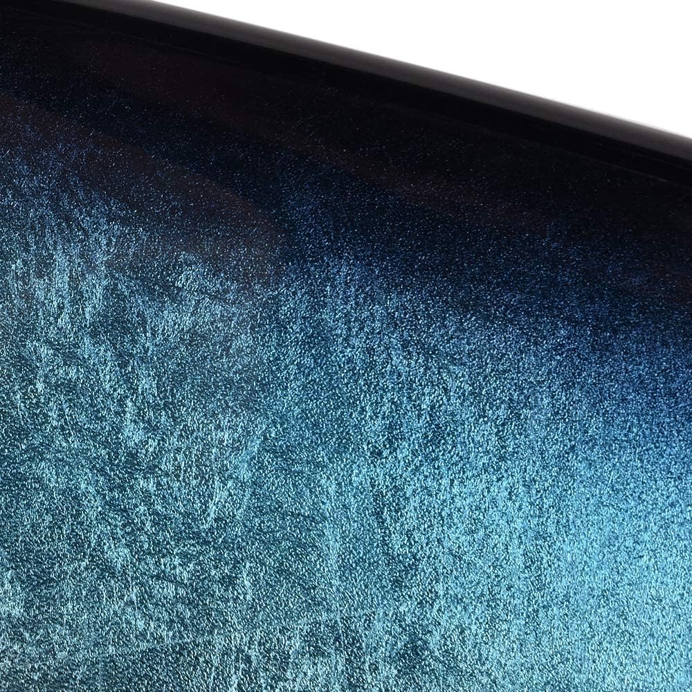 YOURLITE Bathroom Artistic Glass Vessel Sink Boat Shape Free Oil Rubbed Bronze Faucet and Pop-up Drain,Blue