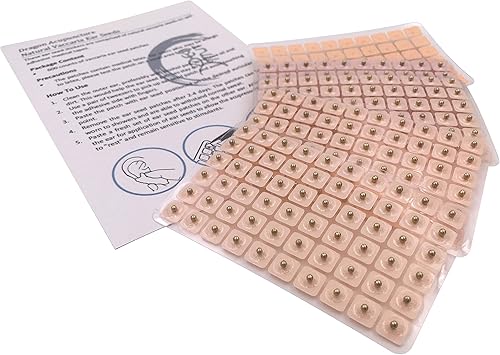 Acupresión magnética de perlas de oído Pellets Semillas 300 Recuentos Paquete de Recarga