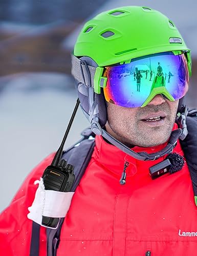 Miniatura 6 de UHG-01 Versatile GMRS Two Way Radio,Heavy Duty Walkie Talkie with 9W High Power and 5 Miles Line of Sight Walkie Talkie.(2-Packs)