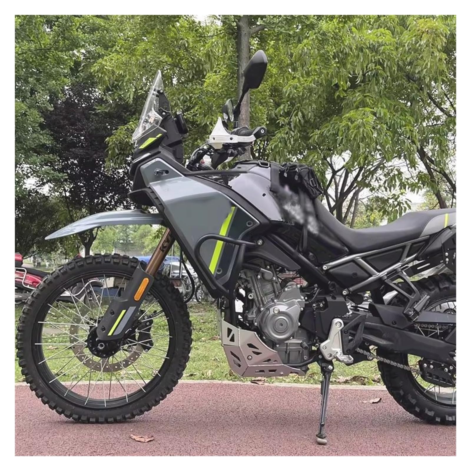 Paramotore Tubolare Adatto Per CFMOTO Per Accessori Per Moto Per 450MT Protezione Motore Paraurti Barra Protezione Telaio Protezione Motorcycle motore Paraurti