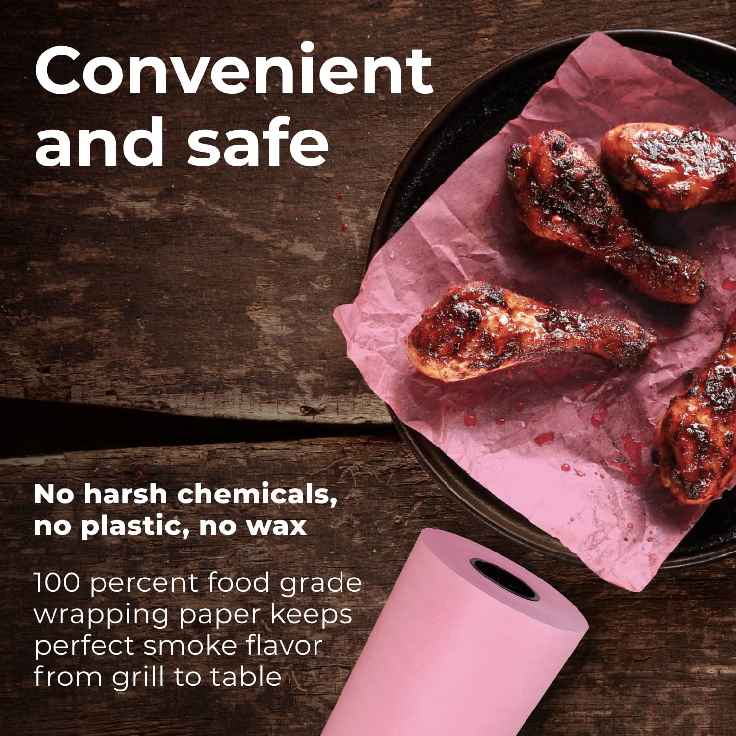 Buy IDL Packaging 18 x 1000' True Pink Butcher Paper Roll Moisture