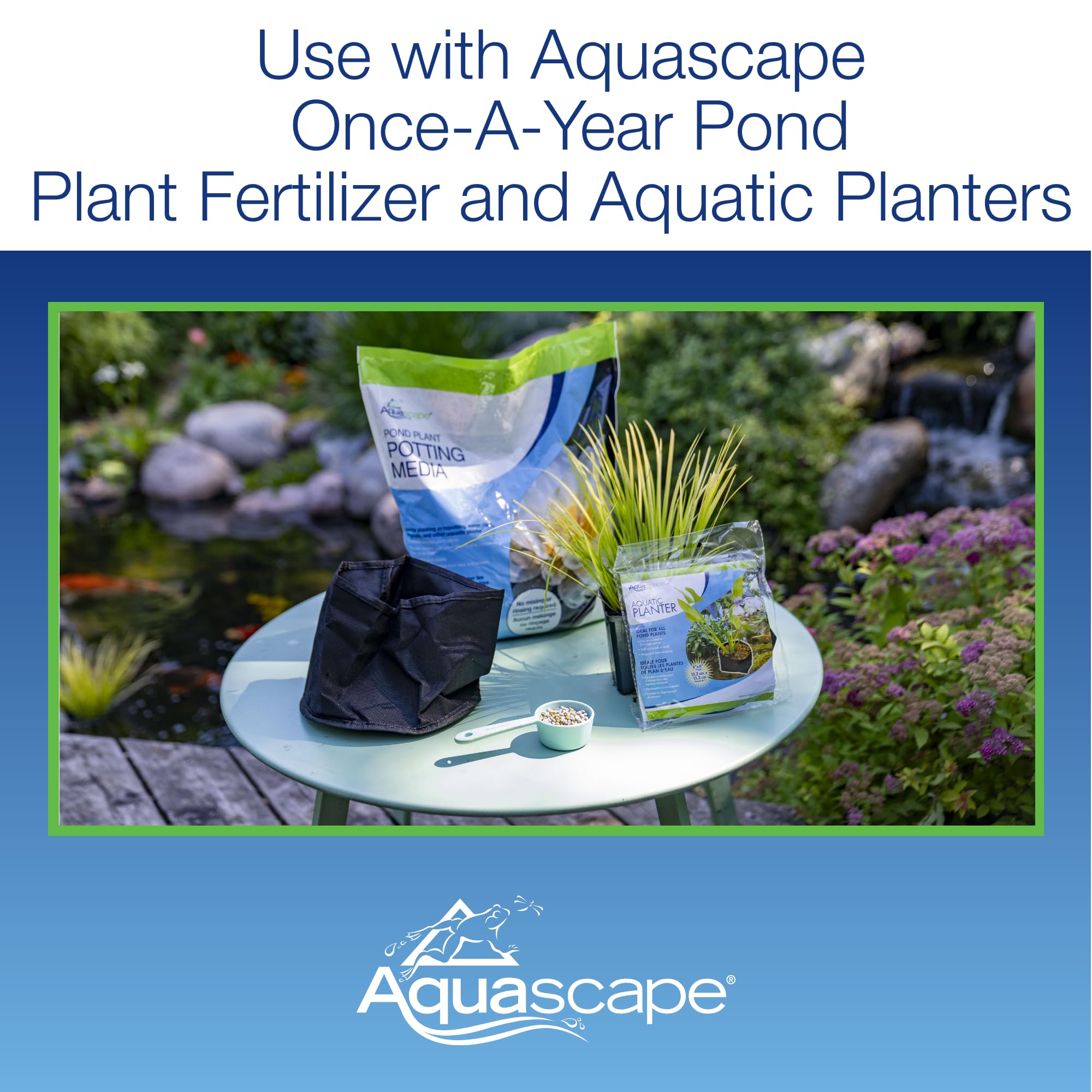 Aquascape Terreno Acquatico Ricco di nutrienti per Giardini Acquatici, Supporta Una Forte Crescita delle Radici, 1000 cm cubi, 89003
