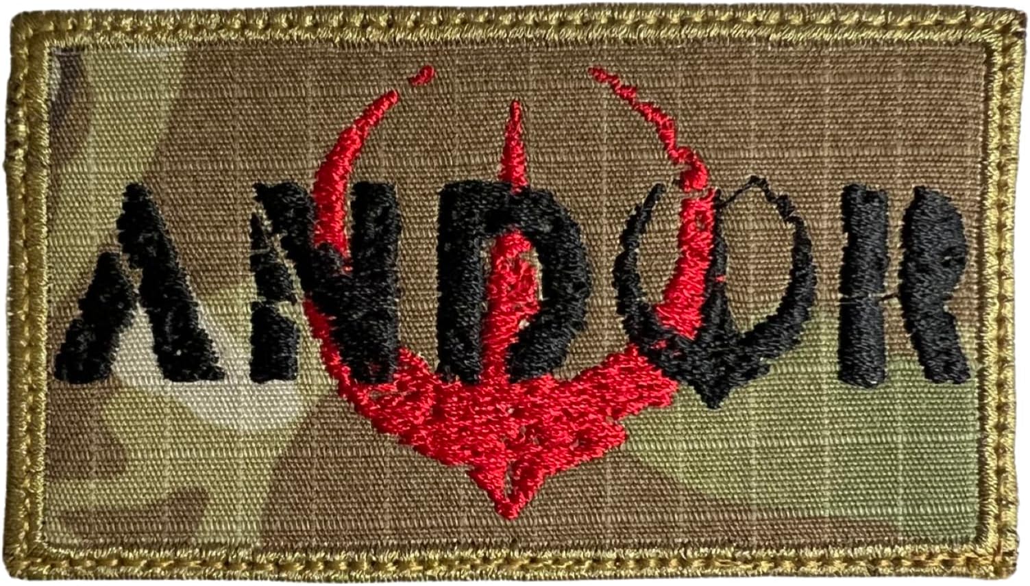 Ulfhednar Berserker Tab - Patch Tattico Ricamato Con Gancio - Tema Vichingo Norreno