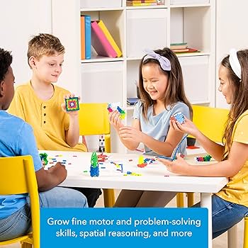 Amazon.com: PLUS PLUS - Open Play Set - 600 Piece - Neon